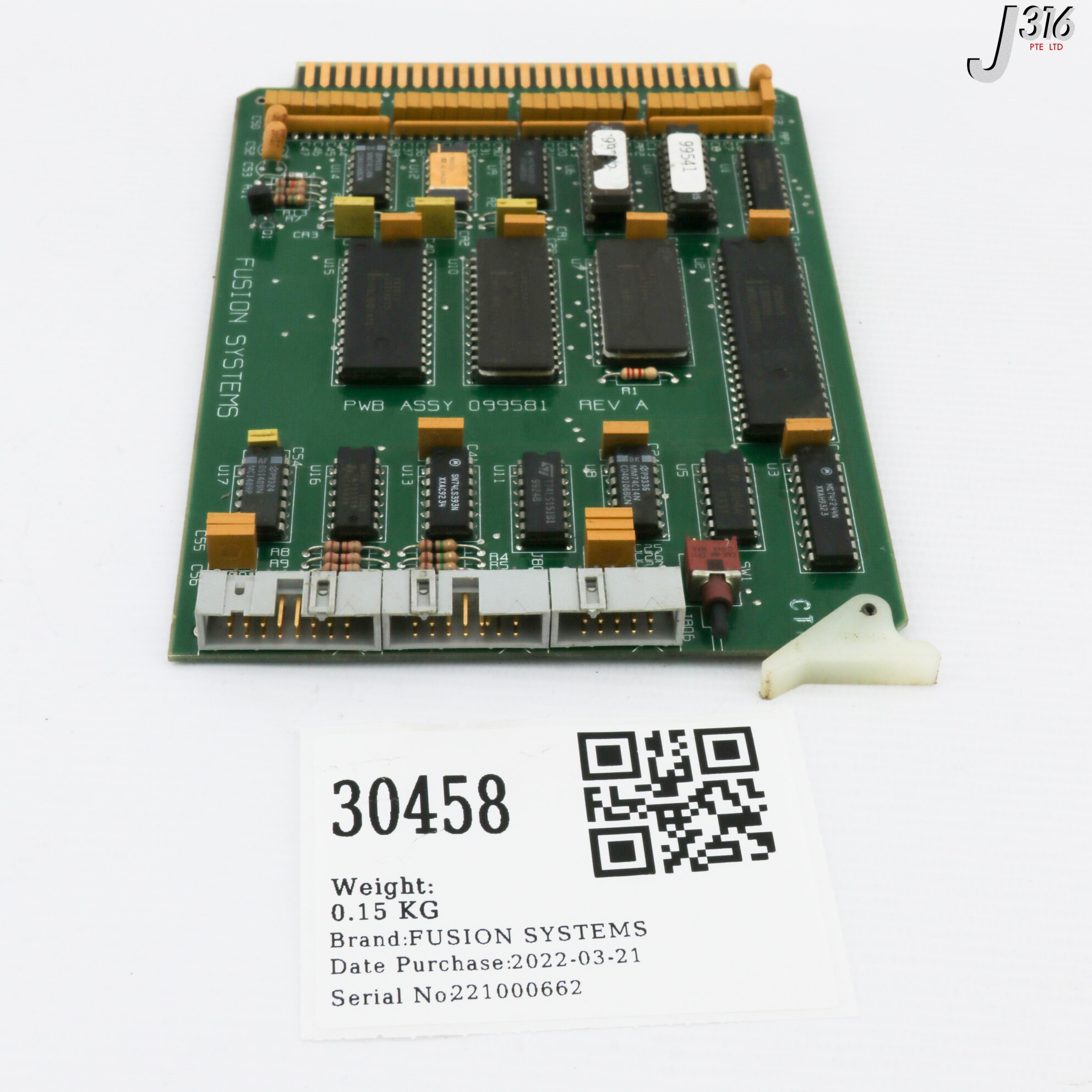 30458 FUSION SYSTEMS PCB ASSY 099581 | eBay